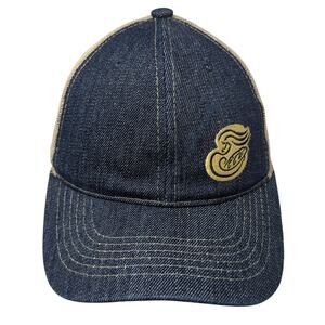 Panera Bread Trucker Hat Multicolor One Size Adjustable Mesh Back Denim URM